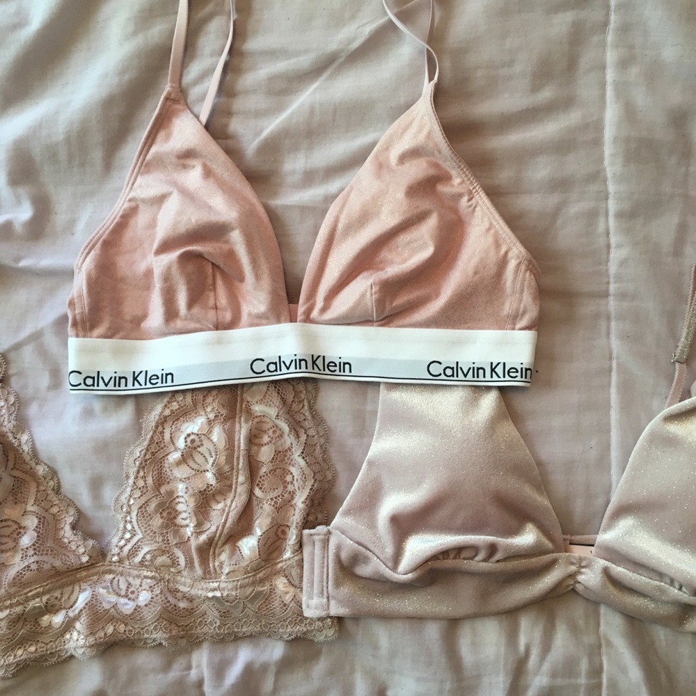 Pink Sparkle Bralettes Bundle